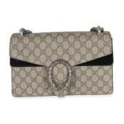 Pre-owned Canvas gucci-bags Gucci Vintage , Beige , Dames