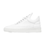 Low Top Ripple Crumbs All White Filling Pieces , White , Heren