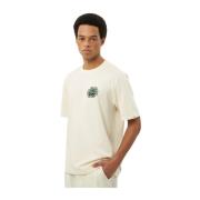 T-Shirt Gowtu Antique White Filling Pieces , White , Heren