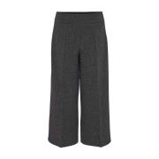 Feestelijke Stijlvolle Pantalon Opus , Black , Dames