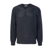 Zwarte Sweater met Logo Borduurwerk Carhartt Wip , Black , Heren