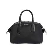 Nylon Mini Tas met Leren Elementen Dsquared2 , Black , Dames