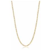 Gold Figaro Chain Choker Nialaya , Yellow , Dames