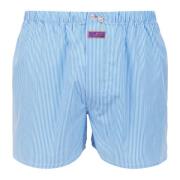 Klassieke lichtblauwe katoenen boxershorts voor heren Gallo , Multicol...