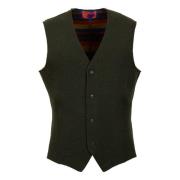 Mannen effen groene vest Gallo , Green , Heren