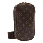 Pre-owned Canvas louis-vuitton-bags Louis Vuitton Vintage , Brown , Da...