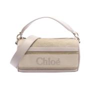 Pre-owned Leather handbags Chloé Pre-owned , Beige , Dames