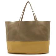 Pre-owned Leather shoulder-bags Celine Vintage , Yellow , Dames