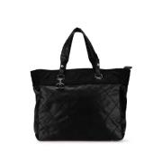 Pre-owned Leather chanel-bags Chanel Vintage , Black , Dames