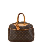 Pre-owned Canvas handbags Louis Vuitton Vintage , Brown , Dames