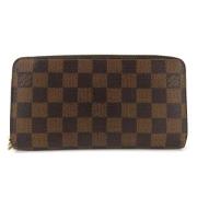 Pre-owned Canvas wallets Louis Vuitton Vintage , Brown , Dames