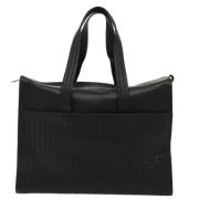 Pre-owned Leather totes Bottega Veneta Vintage , Black , Dames