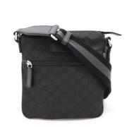 Pre-owned Canvas gucci-bags Gucci Vintage , Black , Dames