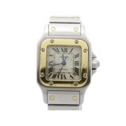 Pre-owned Stainless Steel watches Cartier Vintage , Gray , Dames