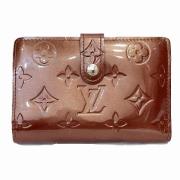 Pre-owned Leather wallets Louis Vuitton Vintage , Red , Dames