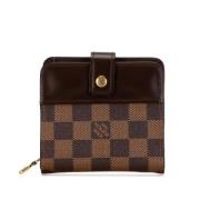 Pre-owned Canvas wallets Louis Vuitton Vintage , Brown , Dames