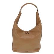 Pre-owned Leather gucci-bags Gucci Vintage , Brown , Dames