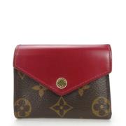 Pre-owned Canvas wallets Louis Vuitton Vintage , Brown , Dames