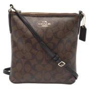 Pre-owned Canvas handbags Coach Pre-owned , Brown , Dames