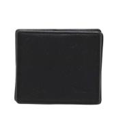 Pre-owned Leather wallets Louis Vuitton Vintage , Black , Dames