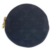 Pre-owned Canvas wallets Louis Vuitton Vintage , Blue , Dames