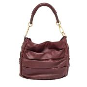 Pre-owned Leather dior-bags Dior Vintage , Red , Dames