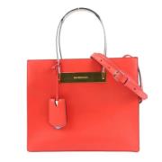 Pre-owned Leather balenciaga-bags Balenciaga Vintage , Red , Dames