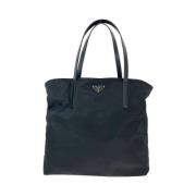 Pre-owned Canvas totes Prada Vintage , Black , Dames