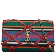 Pre-owned Leather shoulder-bags Yves Saint Laurent Vintage , Multicolo...