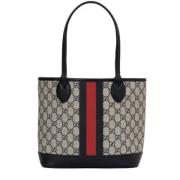 Pre-owned Canvas gucci-bags Gucci Vintage , Blue , Dames