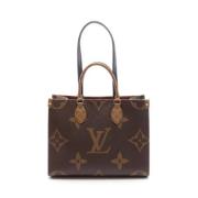 Pre-owned Canvas louis-vuitton-bags Louis Vuitton Vintage , Brown , Da...