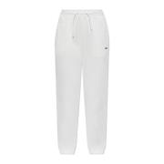 Sweatpants met logo Lacoste , White , Dames