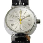 Pre-owned Stainless Steel watches Louis Vuitton Vintage , Gray , Dames