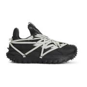 Zwarte Trailgrip Megalace Sneakers Moncler , Black , Heren