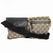 Pre-owned Canvas gucci-bags Gucci Vintage , Beige , Dames