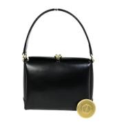 Pre-owned Leather gucci-bags Gucci Vintage , Black , Dames