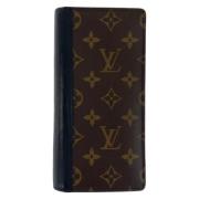 Pre-owned Canvas wallets Louis Vuitton Vintage , Brown , Heren