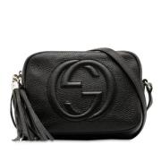 Pre-owned Leather gucci-bags Gucci Vintage , Black , Dames