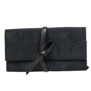 Pre-owned Canvas clutches Chanel Vintage , Black , Dames