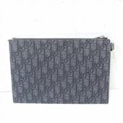 Pre-owned Canvas shoulder-bags Dior Vintage , Gray , Dames