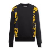 Sweatshirt met 'Chain Couture' patroon Versace Jeans Couture , Black ,...