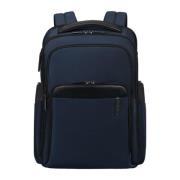 Blauwe rugzak met gerecycled PET-stof Samsonite , Blue , Unisex