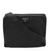 Pre-owned Canvas prada-bags Prada Vintage , Black , Dames