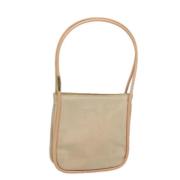 Pre-owned Suede gucci-bags Gucci Vintage , Beige , Dames