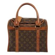 Pre-owned Canvas louis-vuitton-bags Louis Vuitton Vintage , Brown , Da...