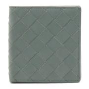 Pre-owned Leather wallets Bottega Veneta Vintage , Gray , Heren