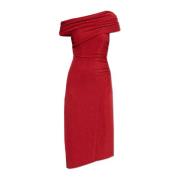 Jurk Agustin Midi Diane Von Furstenberg , Red , Dames