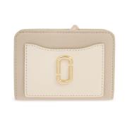 Leren portemonnee 'Snapshot' Marc Jacobs , Beige , Dames