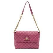 Pre-owned Leather shoulder-bags Marc Jacobs Pre-owned , Pink , Dames