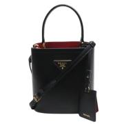 Pre-owned Leather prada-bags Prada Vintage , Black , Dames